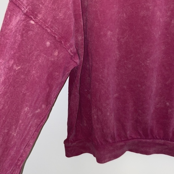 Free People Sweet Myrtle Oversized Vintage Wash LS tee, size S, pre-loved - Picture 8 of 13